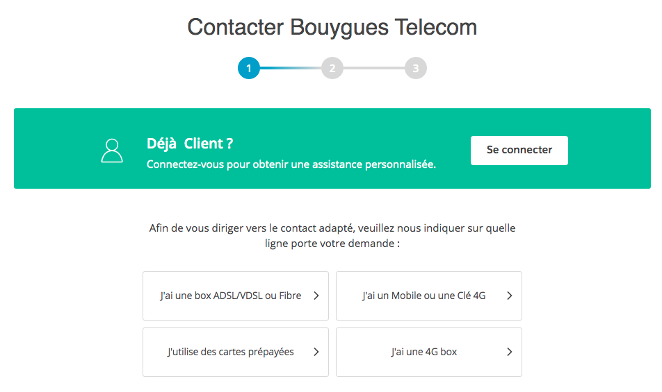Contact Bouygues