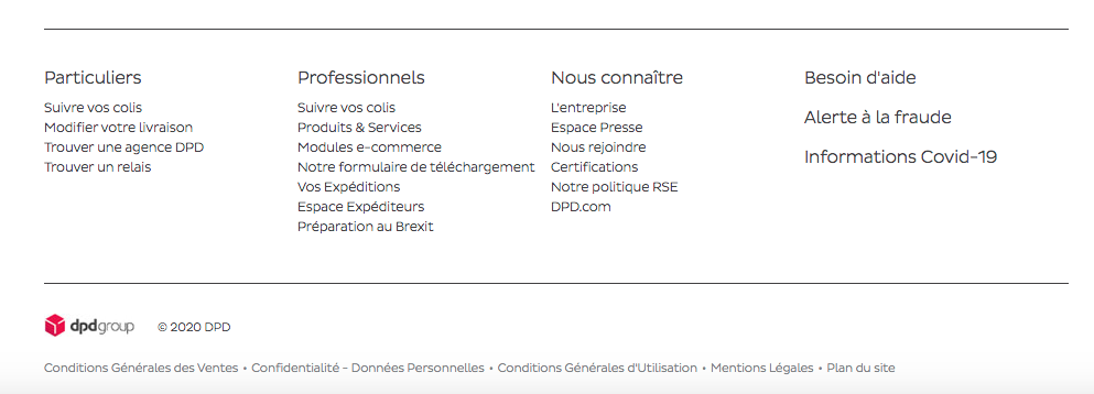 Sommaire DPD