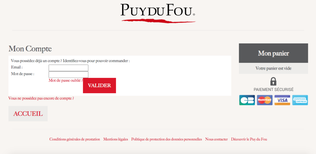 Compte Puy Du Fou
