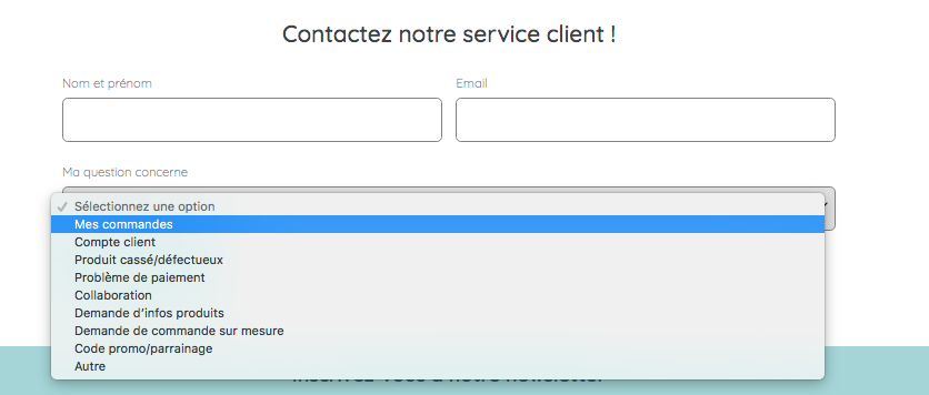 Contacter service client C Mon Etiquette