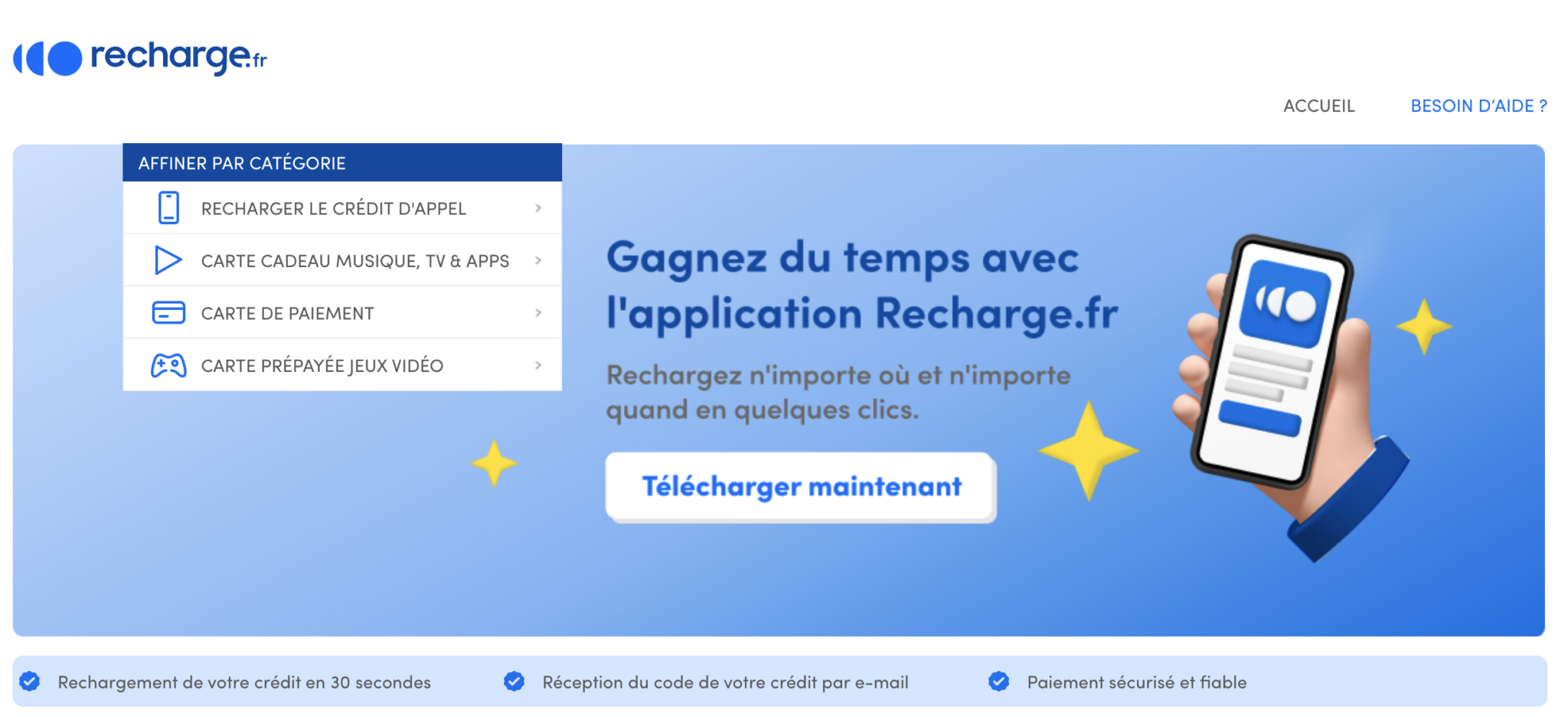 Recharge.fr : Comment faire un retour ou se faire rembourser ...