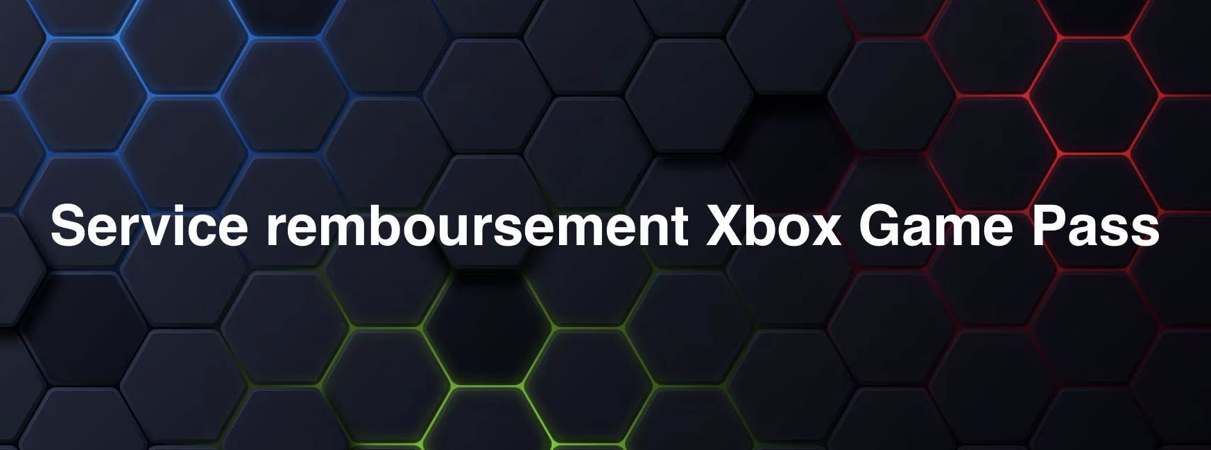 service remboursement Xbox Game Pass 